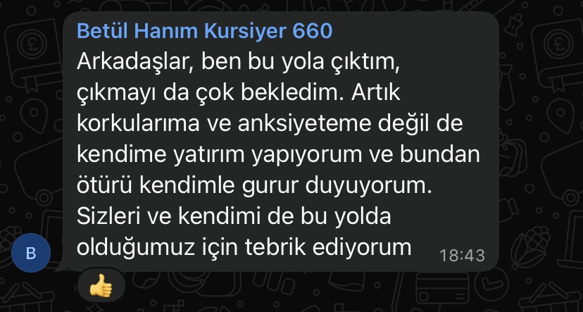 Danışan geri bildirimi